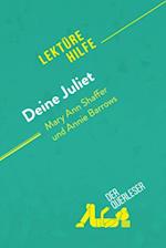 Deine Juliet von Mary Ann Shaffer und Annie Barrows (Lektürehilfe)