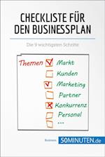 Checkliste für den Businessplan