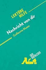 Nachricht von dir von Guillaume Musso (Lektürehilfe)