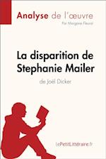 La disparition de Stephanie Mailer de Joël Dicker (Analyse de l''oeuvre)