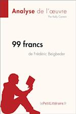 99 francs de Frédéric Beigbeder (Analyse de l''oeuvre)