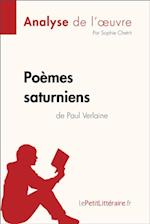 Poèmes saturniens de Paul Verlaine (Analyse de l''oeuvre)