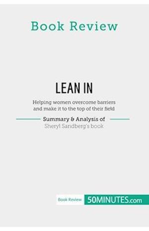 Book Review: Lean in by Sheryl Sandberg