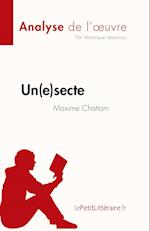 Un(e)secte de Maxime Chattam (Analyse de l'oeuvre)