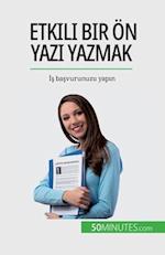 Etkili bir ön yaz¿ yazmak