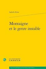 Montaigne Et Le Genre Instable