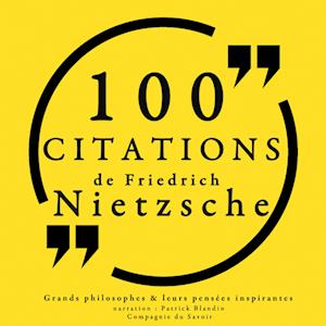 100 citations de Friedrich Nietzsche
