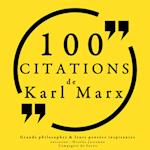 100 citations de Karl Marx