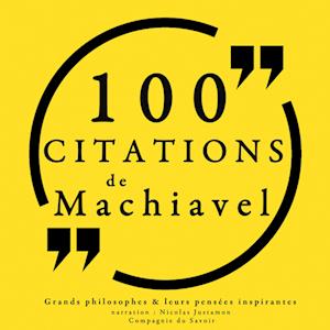 100 citations de Machiavel