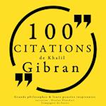 100 citations de Khalil Gibran