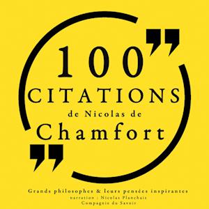 100 citations de Nicolas de Chamfort