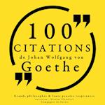 100 citations de Goethe