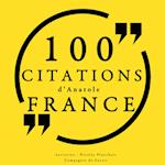 100 citations d'Anatole France