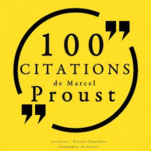 100 citations de Marcel Proust