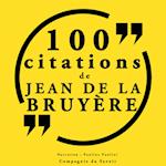 100 citations Jean de la Bruyère