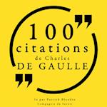 100 citations Charles de Gaulle