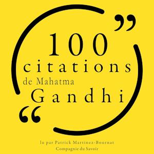 100 citations de Mahatma Gandhi