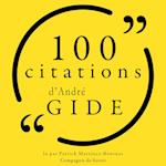 100 citations d'André Gide