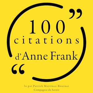 100 citations d'Anne Frank