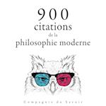 900 citations de la philosophie moderne