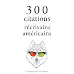 300 citations d'écrivains américains
