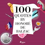 100 Quotes by Honoré de Balzac