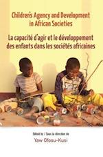 Children,s Agency and Development in African Societies
