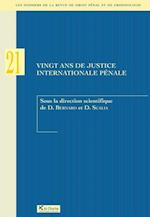 Vingt ans de justice internationale penale