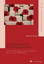 The Great War and Postmodern Memory