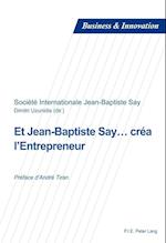 Et Jean-Baptiste Say... Crea l'Entrepreneur