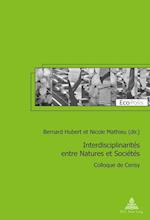 Interdisciplinarités entre Natures et Sociétés