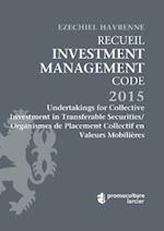 Recueil Investment Management Code - Tome 3