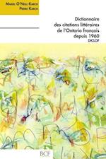 Dictionnaire des citations de l''Ontario français depuis 1960 (DICLOF)