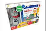 Caillou Waits for Santa Gift Set