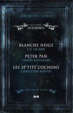 Coffret Numérique 3 livres - Les Contes interdits - Blanche Neige - Peter Pan - Les 3 P''tits cochons