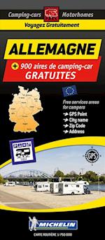 Germany - Allemagne: Autocamper map - Aires camping-cars