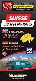 Switzerland - Suisse Autocamper map - Aires camping-cars