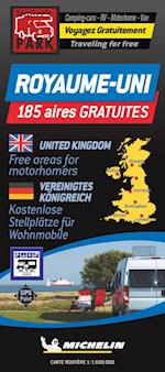 United Kingdom - Great Britain Autocamper map - Aires camping-cars