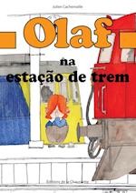 Olaf na estação de trem