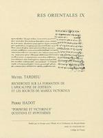 Recherches Sur La Formation de L'Apocalypse de Zostrien Et Les Sources de Marius Victorinus. Hardcover