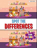 Spot the Differences for Kids: Find the Differences Book for Kids, A Fun Search and Find Book for Children 