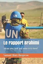 Le Rapport Brahimi, 18 ANS Plus Tard