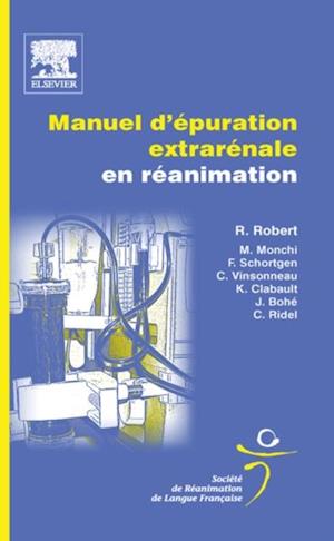 Manuel d''épuration extrarénale en réanimation