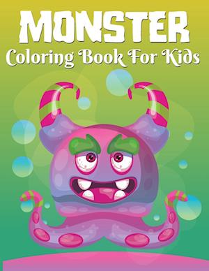 Monster Coloring Book for Kids