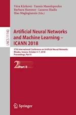 Artificial Neural Networks and Machine Learning – ICANN 2018