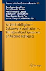 Ambient Intelligence – Software and Applications –, 9th International Symposium on Ambient Intelligence