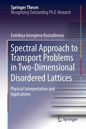 Spectral Approach to Transport Problems in Two-Dimensional Disordered Lattices