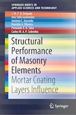 Structural Performance of Masonry Elements