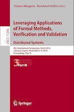 Leveraging Applications of Formal Methods, Verification and Validation. Distributed Systems