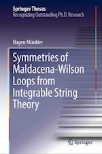 Symmetries of Maldacena-Wilson Loops from Integrable String Theory